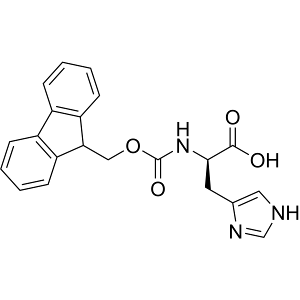 (((9H-Fluoren-9-yl)methoxy)carbonyl)-D-histidine 157355-79-8